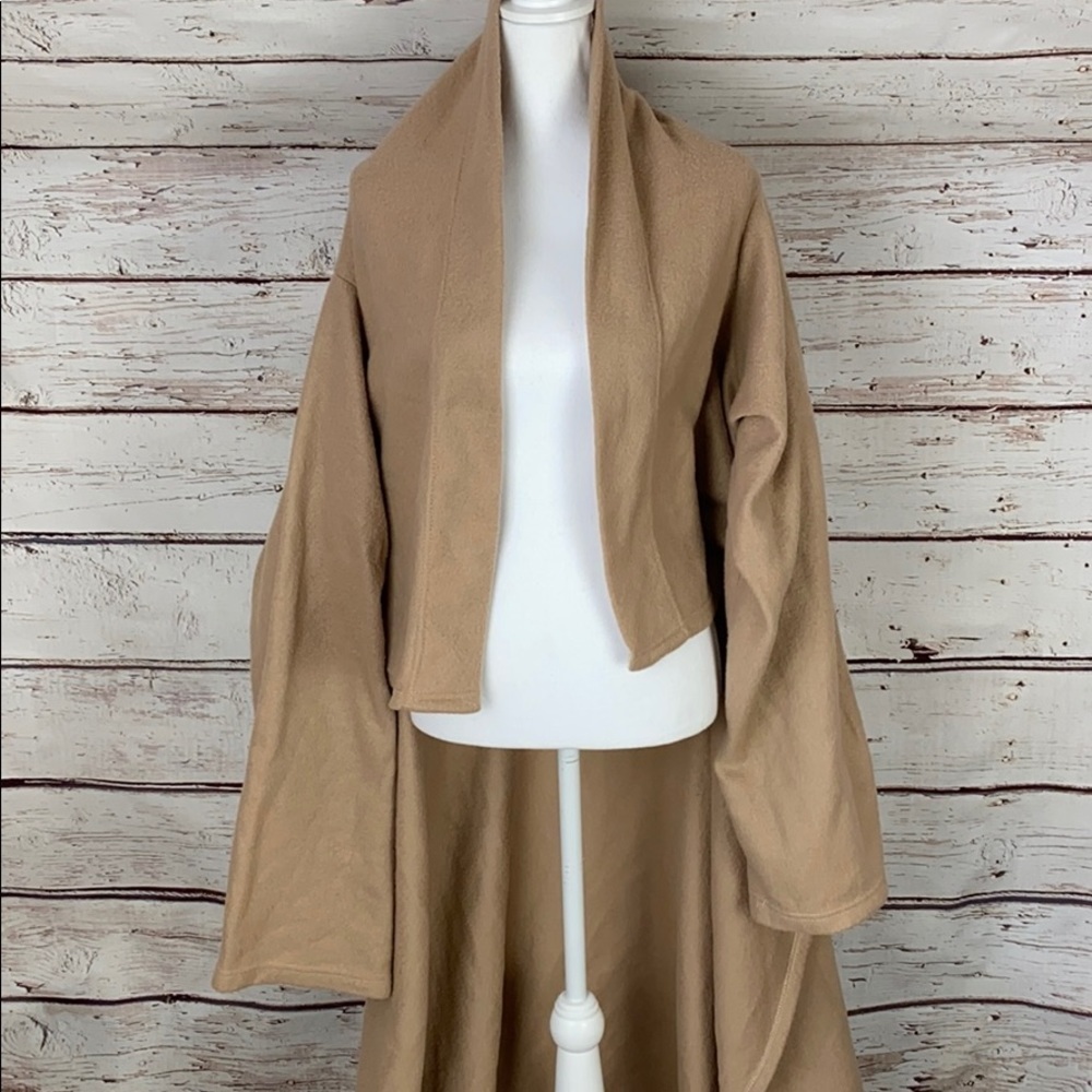 Snuggie Tan Blanket Jacket Adult OS